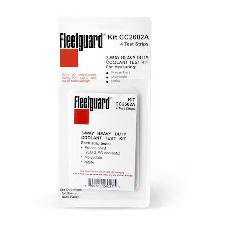 Fleetguard Cc2602a Coolant Test Strips