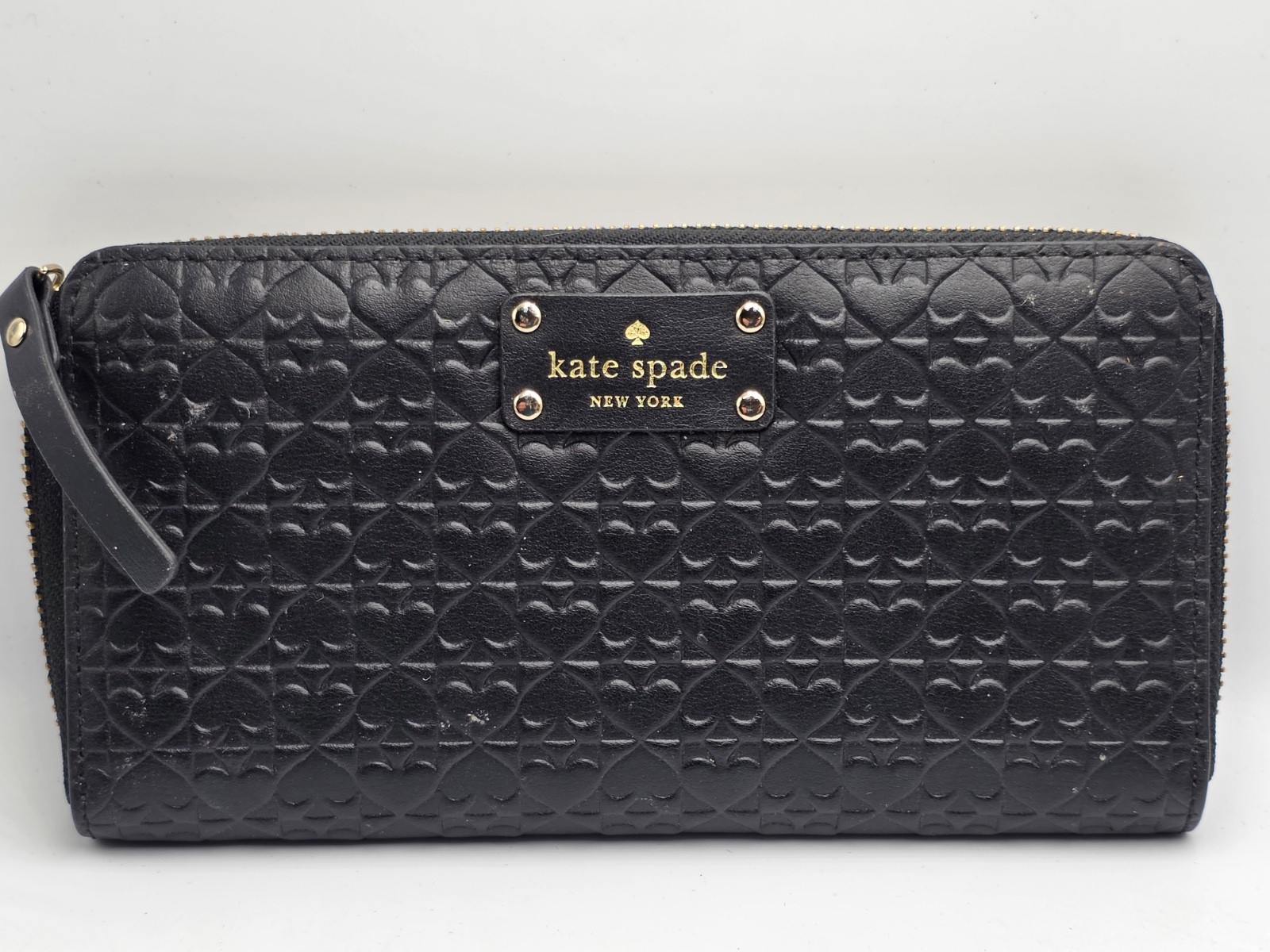 Kate Spade New York Wallet Black Women's Brand New WLRU2517 MSRP $189.00