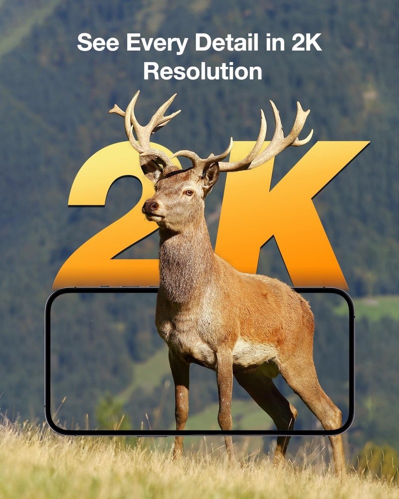 Advanced Night Vision Game Camera - 2K HD, Motion Detection & 4G Connectivity