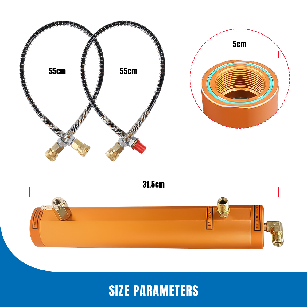 PCP High Pressure Compressor 4500PSI Oil Water Diving Seperator 30Mpa Air Filter