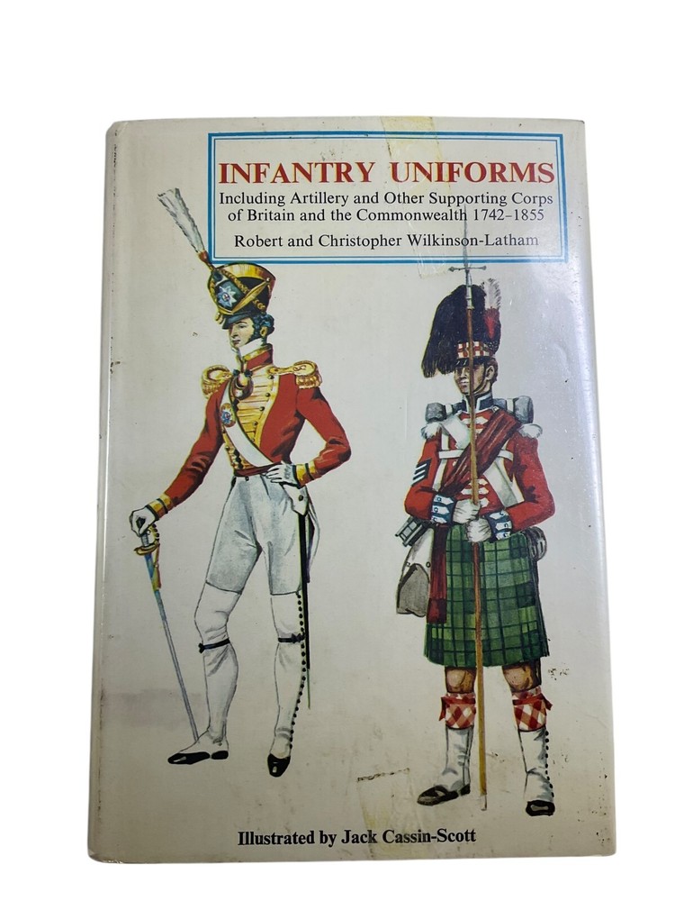 Military Uniforms Britain Infantry Uniforms Reference Book