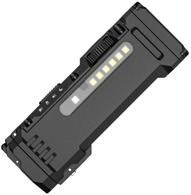 WUBEN X4 Rechargeable Flashlight Resists Water/Impact Turbo-Moon Mode Battery