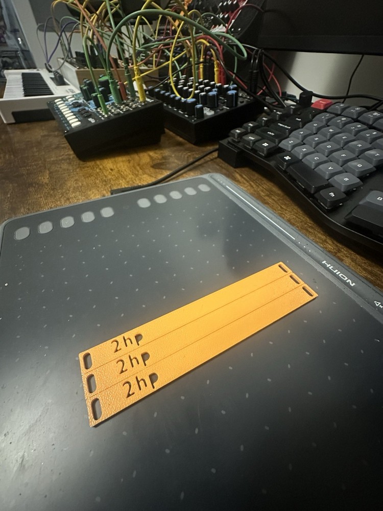 Eurorack blanks selection 2hp/6hp