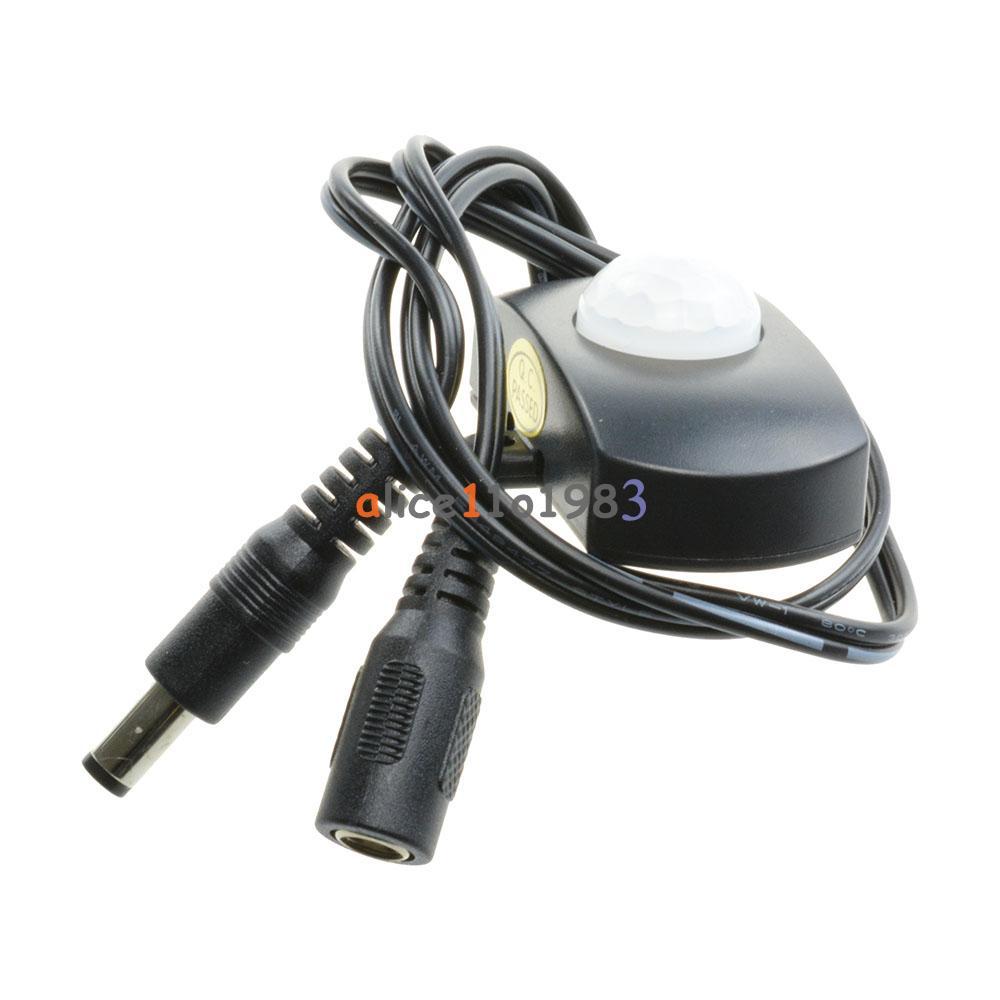 DC5-24V LED 5A Strip Automatic MINI PIR Infrared Motion Sensor Detector Switch