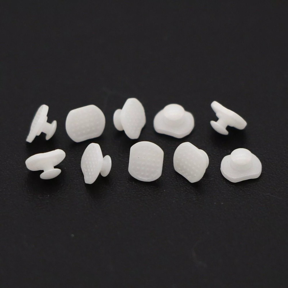 Dental Orthodontic Composite Ceramic Lingual Button Bondable Rectangular/Round