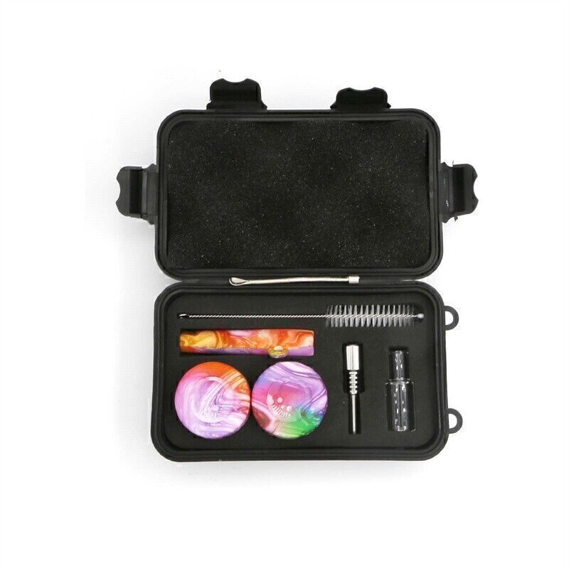 Random Colors Individual Pack Silicone Pipe Set Includes Assorted Accessories