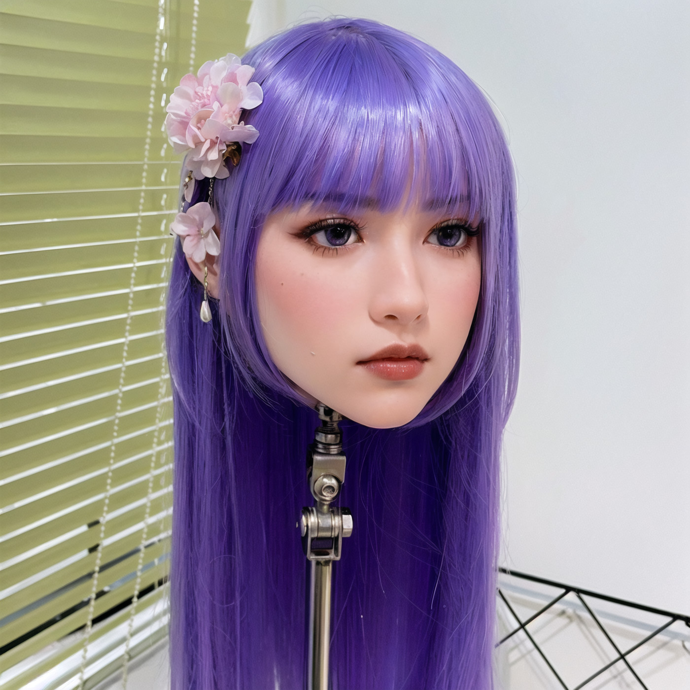 This exquisite TPE material head model is specially designed to meet high-end