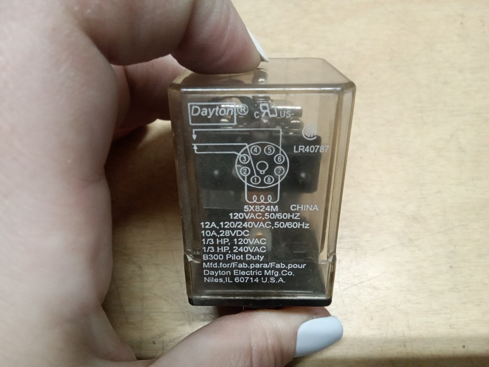 Dayton LR40787 Time Delay Relay