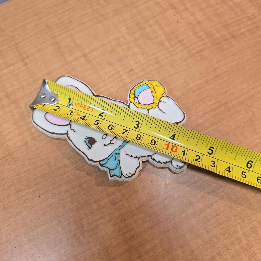Vintage Easter Rabbit Bunny Egg Cookie Cutter Clay Press 4.5"