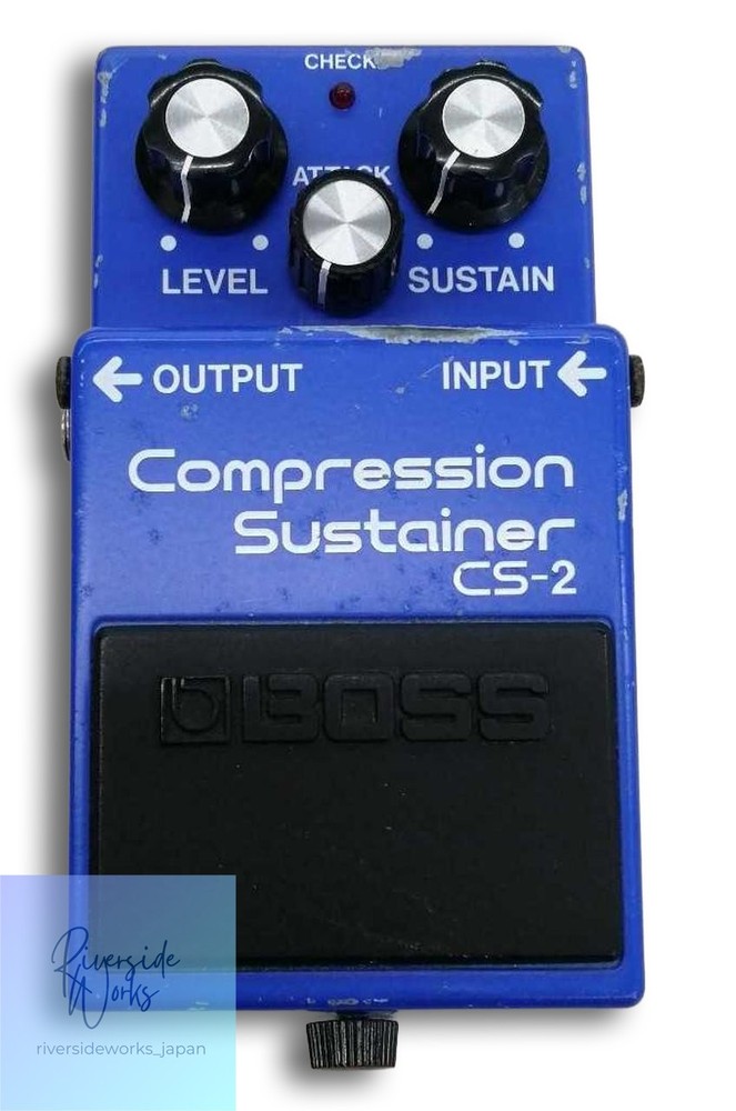 BOSS CS-2 Compressor Effect Pedal for Guitar Used