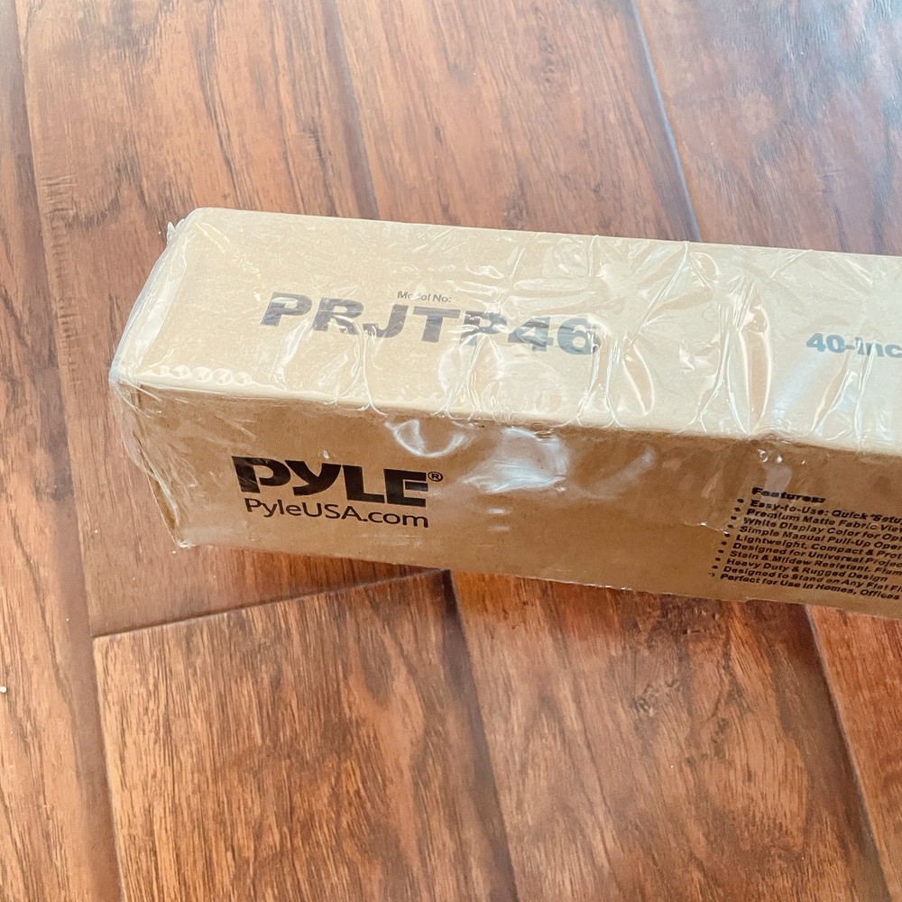 Pyle 40" Projector Viewing Display Screen-Pull-Out Style (32'' x 24'')