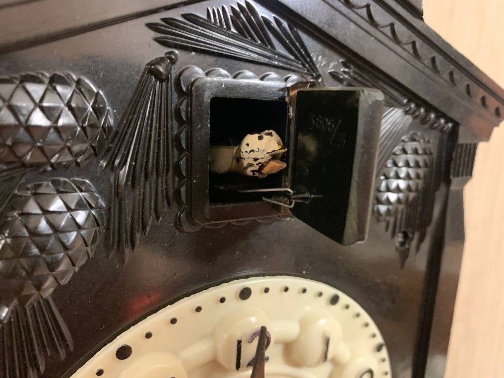 Soviet Vintage Cuckoo clock, USSR clock, Soviet working clock, Working cuckoo