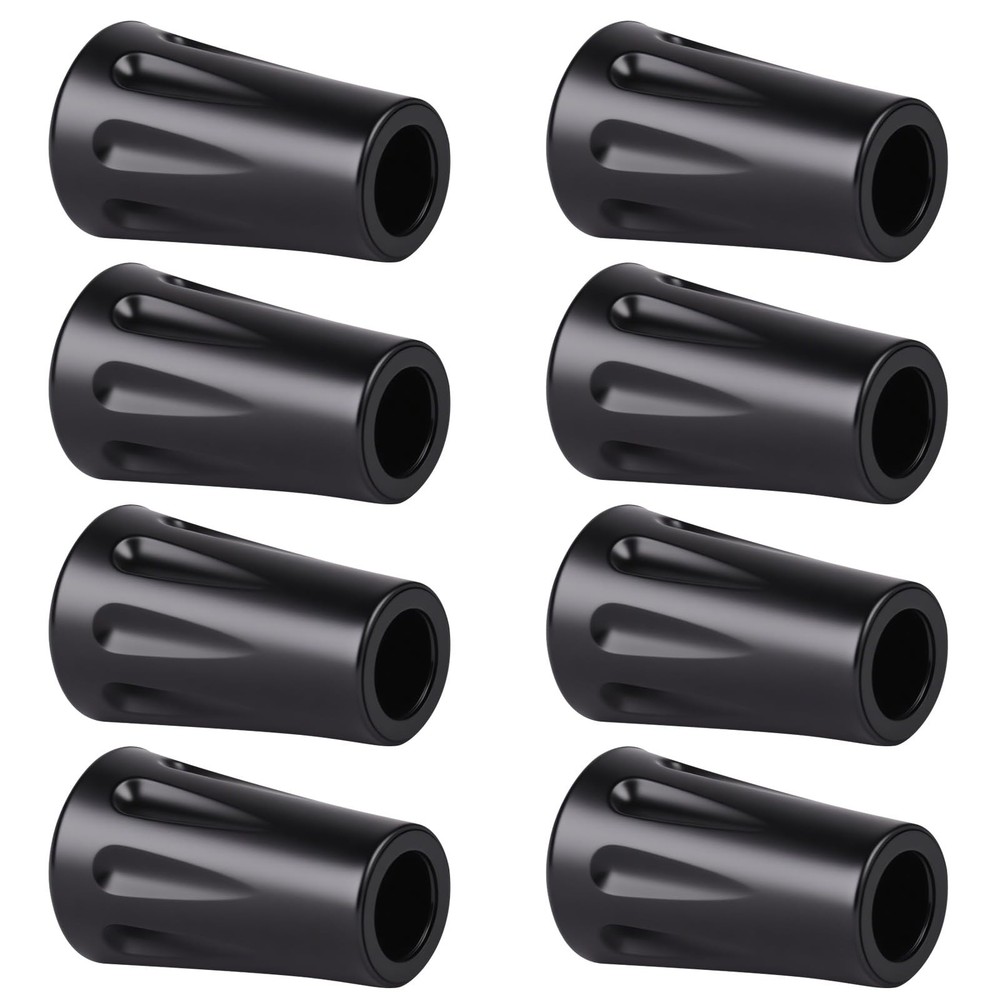 8Pcs Walking Stick Tips, Trekking Pole Tip, Walking Cane Tips Replacement
