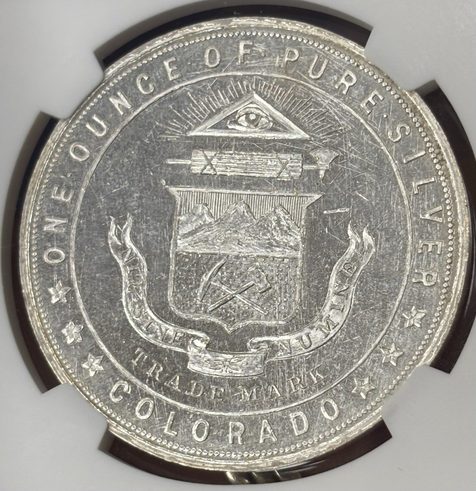 1933 Century of Progress HK-870 Silver So-Called Dollar NGC MS64