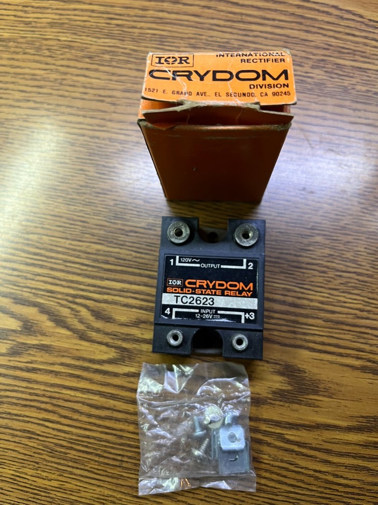 Crydom TC2623, Solid State Relay,Input 12-26VDC,Output 120VAC,