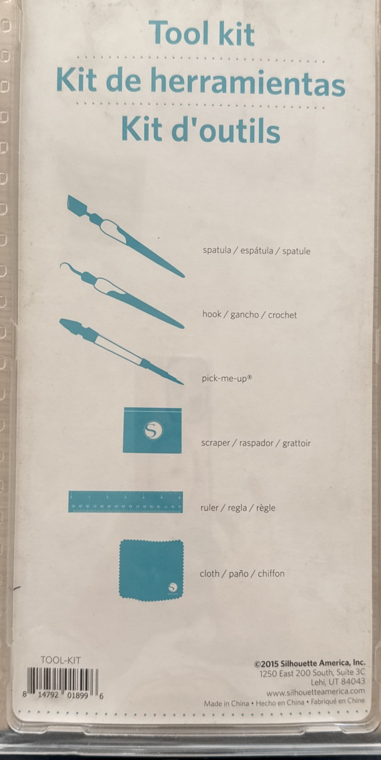 SILHOUETTE 6 PIECE TOOL KIT