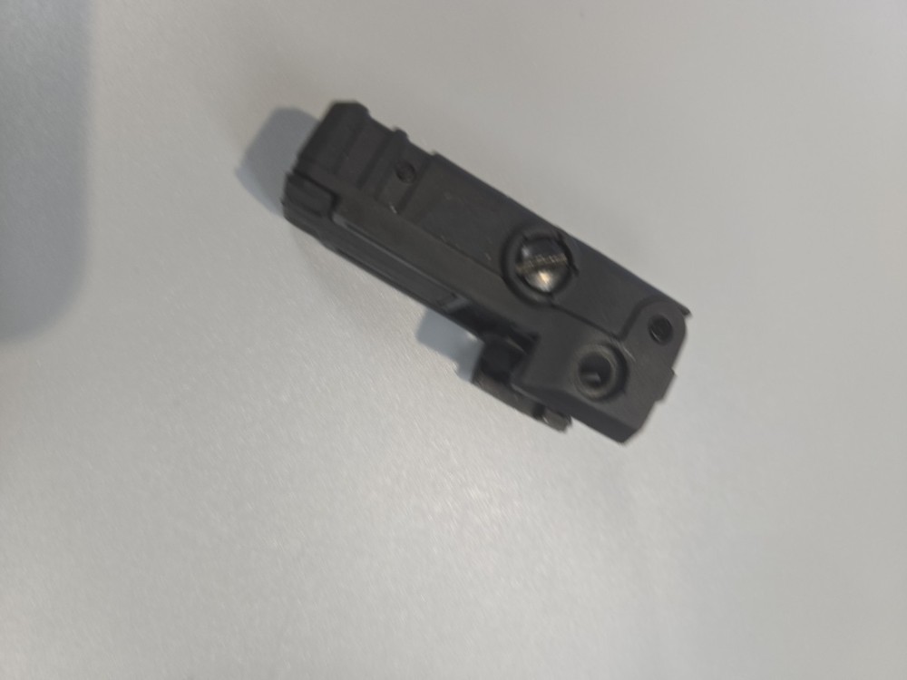 MFT Rear Back Up Polymer Sight Black w/ packaging