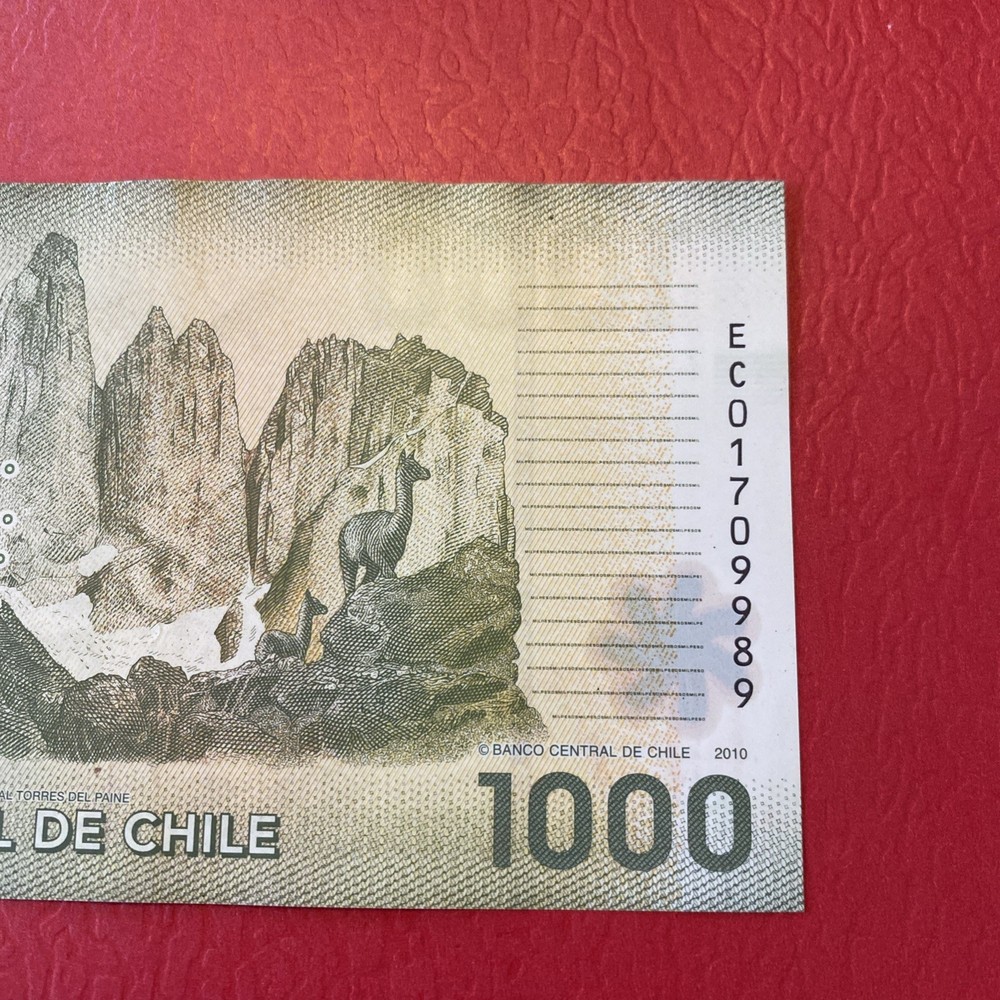 Chile- 1000 Pesos-2010