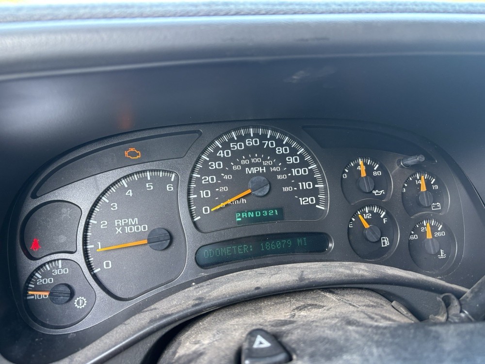 03/06 silverado cluster
