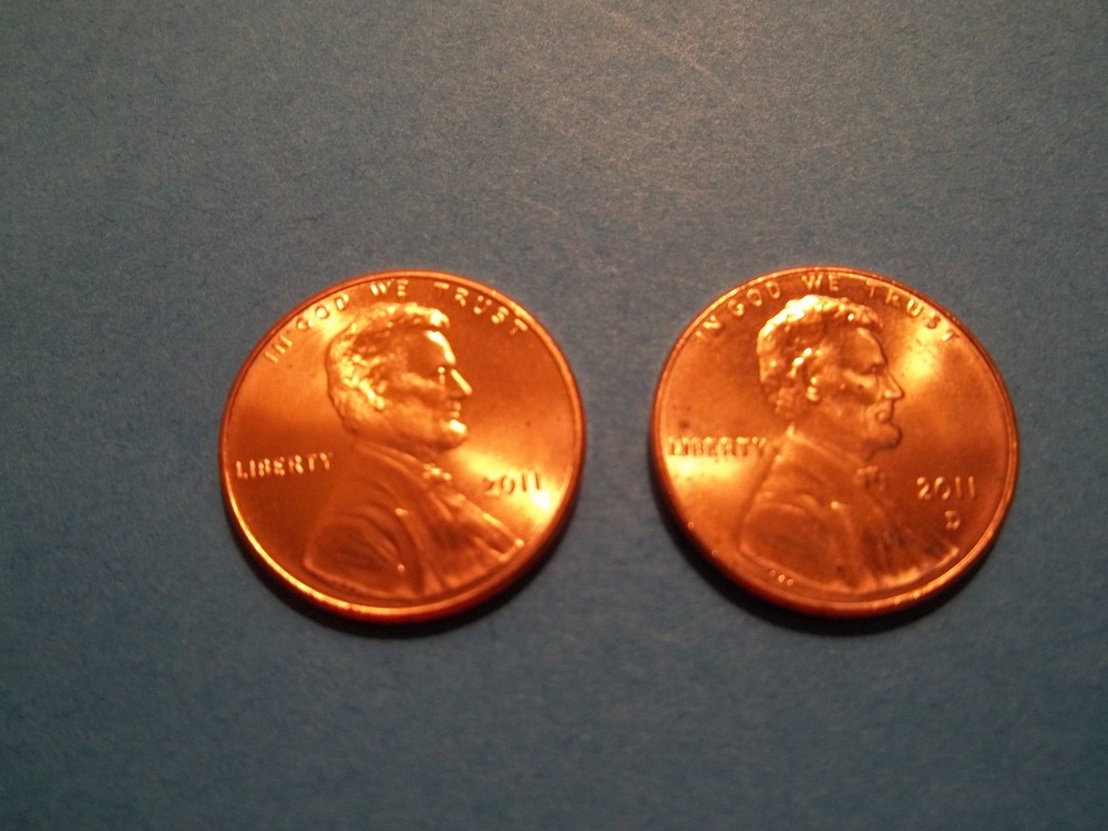 2011  P/ D  MINT Lincoln Shield Set
