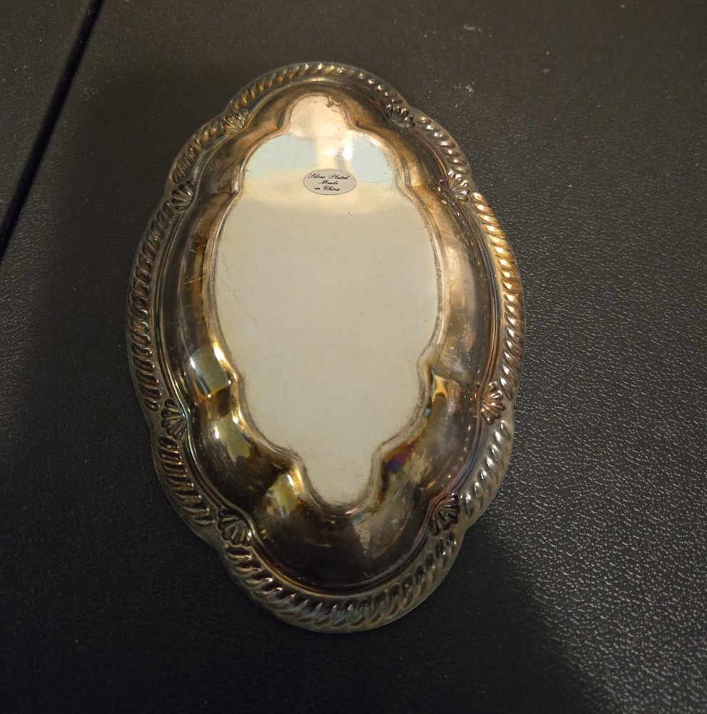 Silver Plated Serving Tray Dish