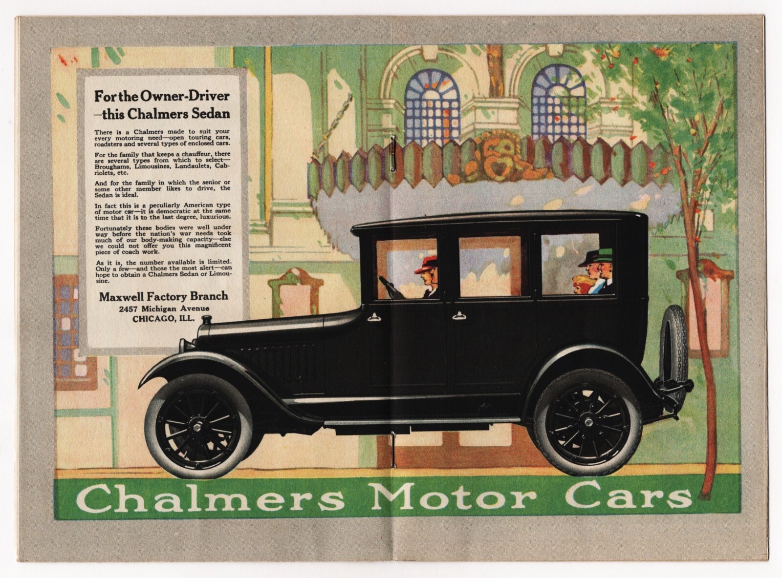 Willette Kershaw "THE CROWDED HOUR" Alan Dinehart 1918 Chicago Tryout Playbill