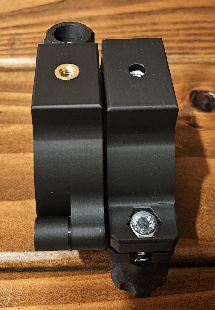 Hinged Telescope Rings Pair (63mm ID)