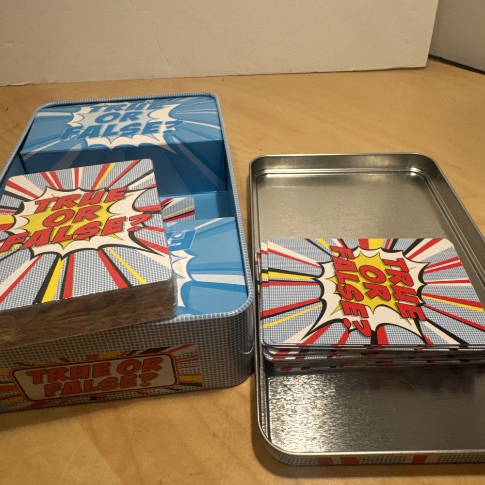 True Or False Trivia Card Game (2011)