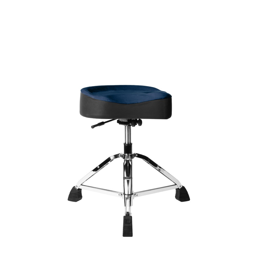 Gator GP-DTH-ASD Percussion Saddle Drum Throne, Blue