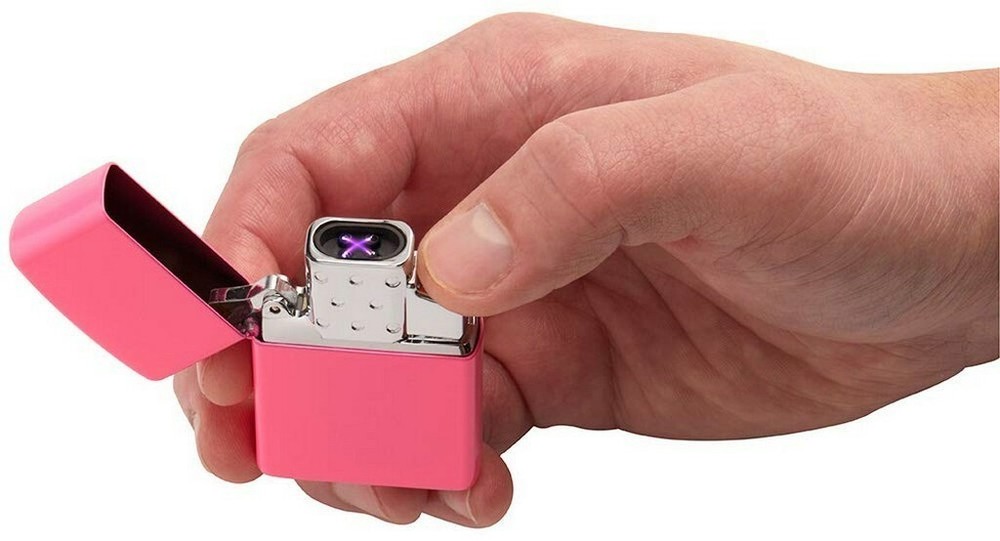 Zippo 65828 Rechargeable Arc Lighter Insert Windproof Double Plasma Arc Beam