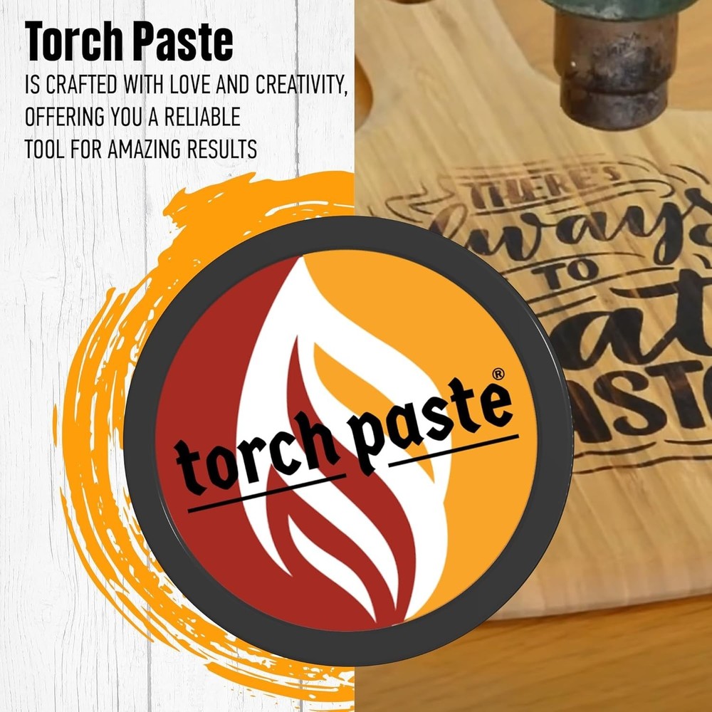 Creative Wood Burning Paste - Heat Activated for Safe Craft Projects, 3 OZ