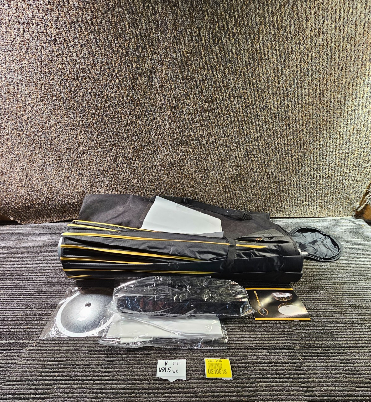 Glow EZ Lock 42" Collapsible Silver Beauty Dish Softbox w/Bowens Mount Speedring