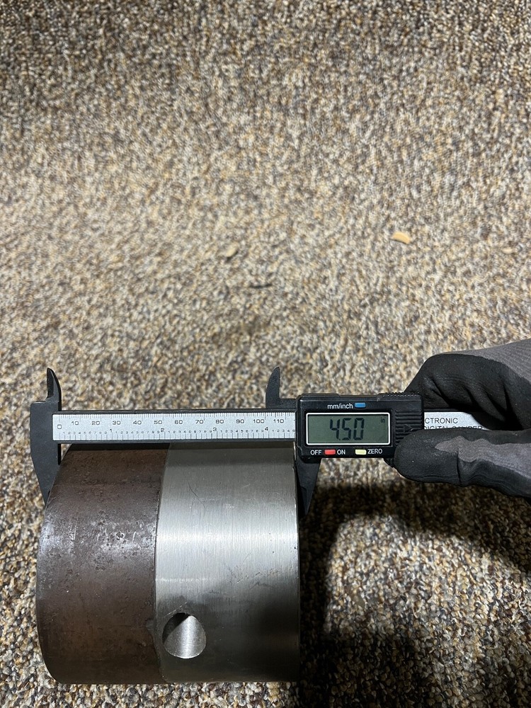 (QTY 2) Coupler 5" Outside Diameter x 3" Inside Diameter x 4.5" Width