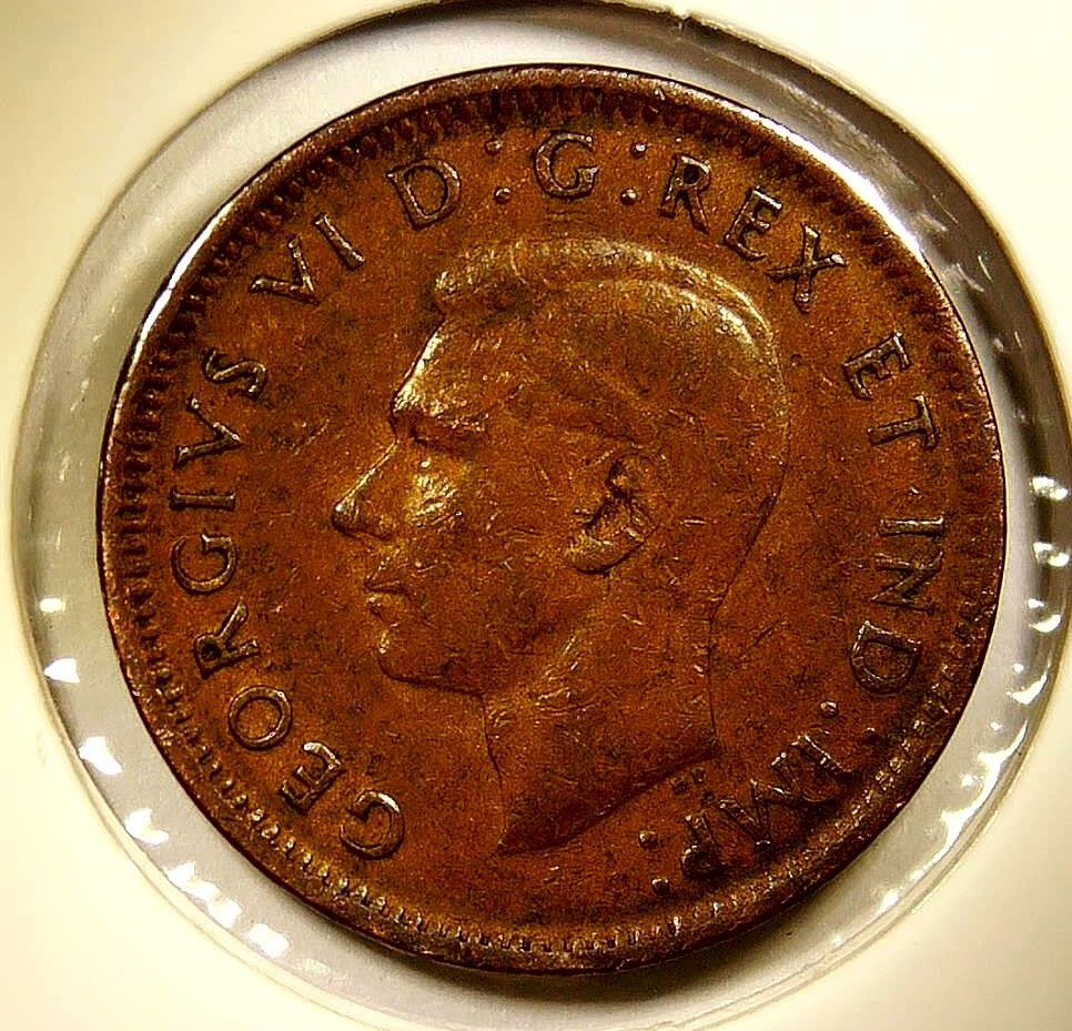 1945 Canada Cent King George VI