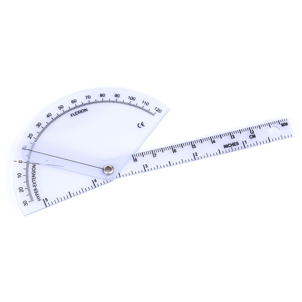 5Pcs 6/8/10inch Protractor Angle Ruler Spinal Goniometer