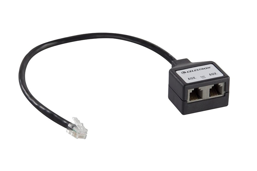 Aux Port Splitter Black 93919