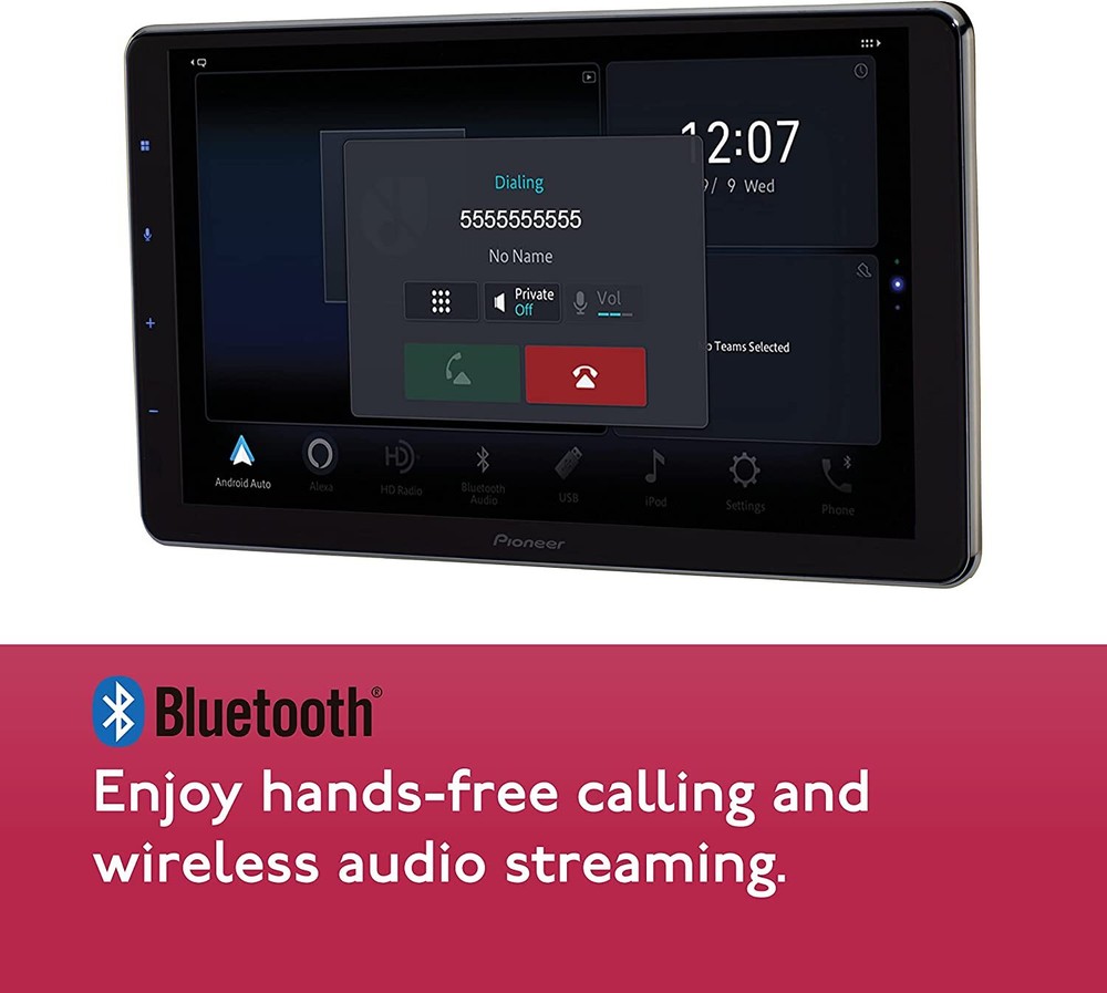 Pioneer DMH-WT8600NEX 10.1" Amazon Alexa, Android Auto, Apple CarPlay, Bluetooth