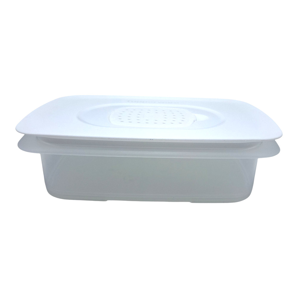 Tupperware Cool Stackable High Base Container for Fruits Veggies Meats 1.5L