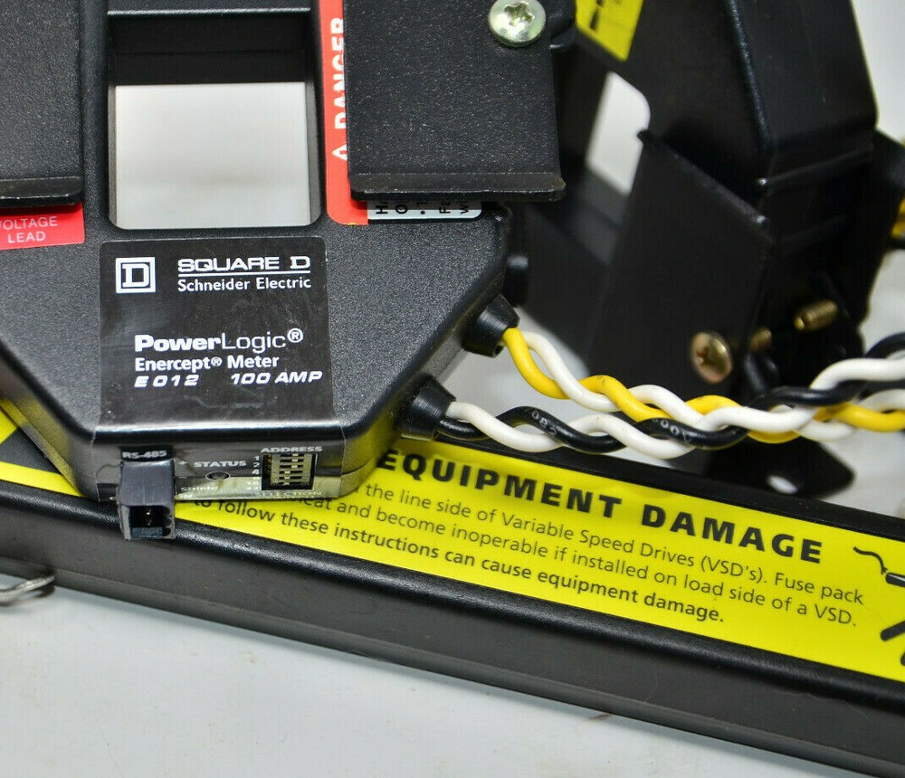 3020-E01-2 Square D 100A Enercept Meter Enhance Powerlogic --SA