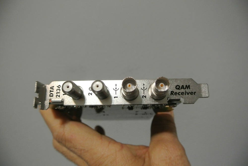 DEKTEC DTA-2136 DUAL QAM A/B/C RECEIVER FOR PCIe