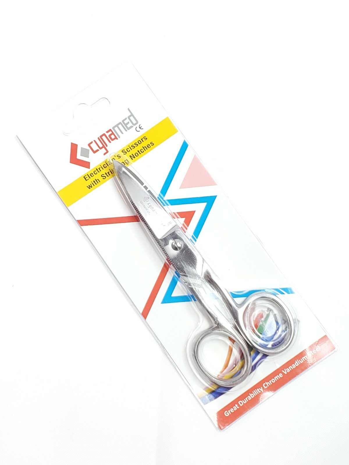 Electrician Scissors for Cutting & Stripping Wires Electrical Repair Tool 5.25"