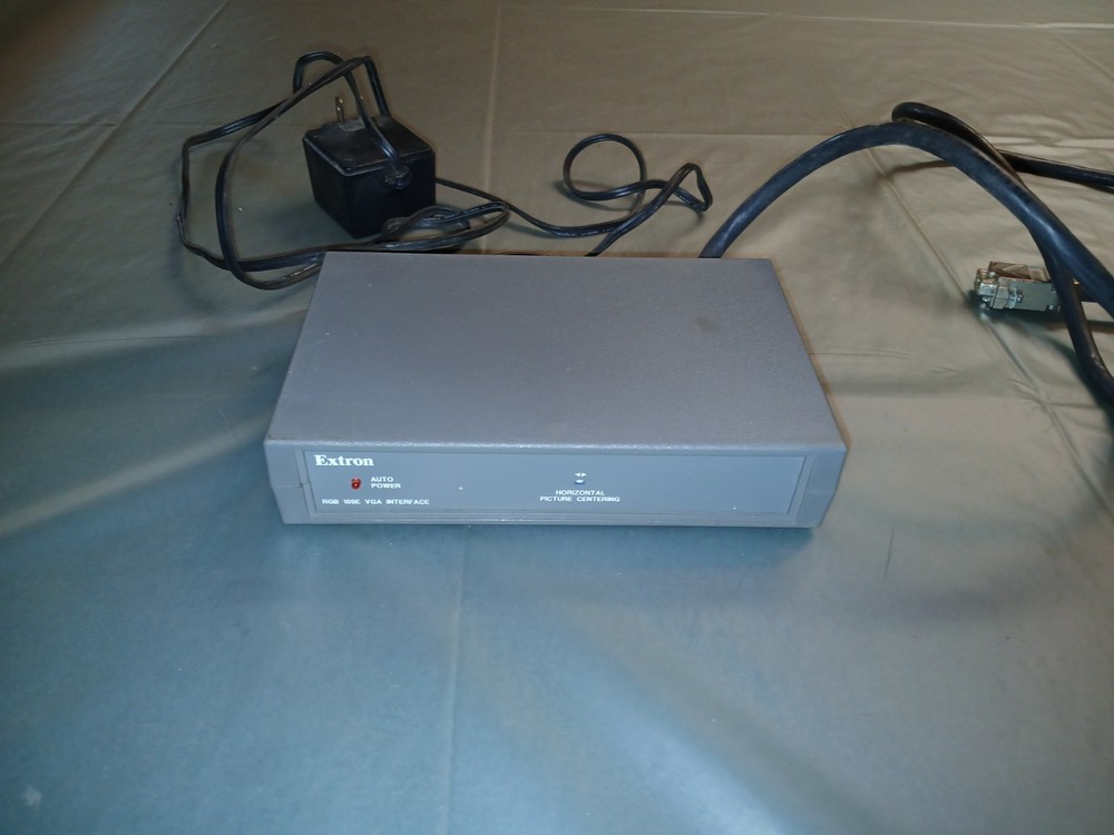 Extron 109e VGA interface