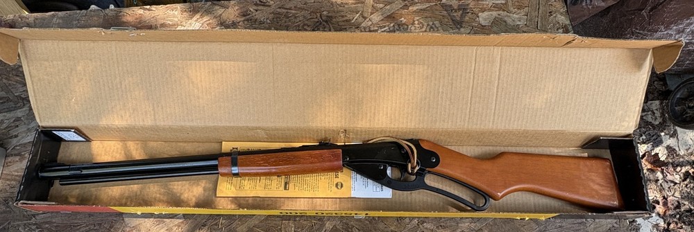 Daisy Red Ryder BB Gun  Model 1938, saddle ring, W/ Box & Paperwork