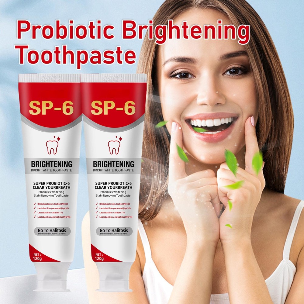 SP-6 Probiotic Toothpaste Sp-6 Toothpaste Whitening Odor Removal Toothpaste 2024