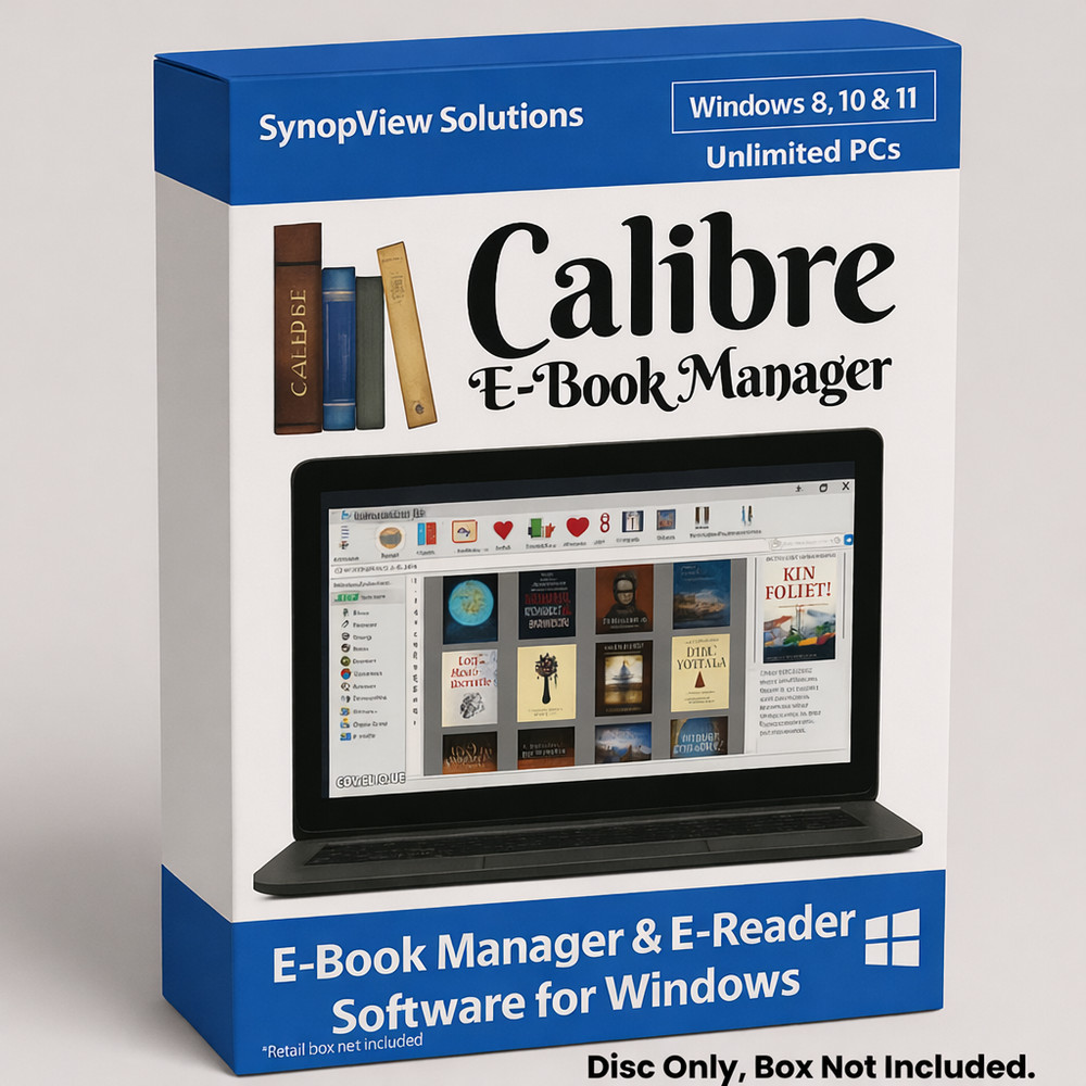 Calibre E-Book Manager & E-Reader Software 2026 for Mac OS on USB