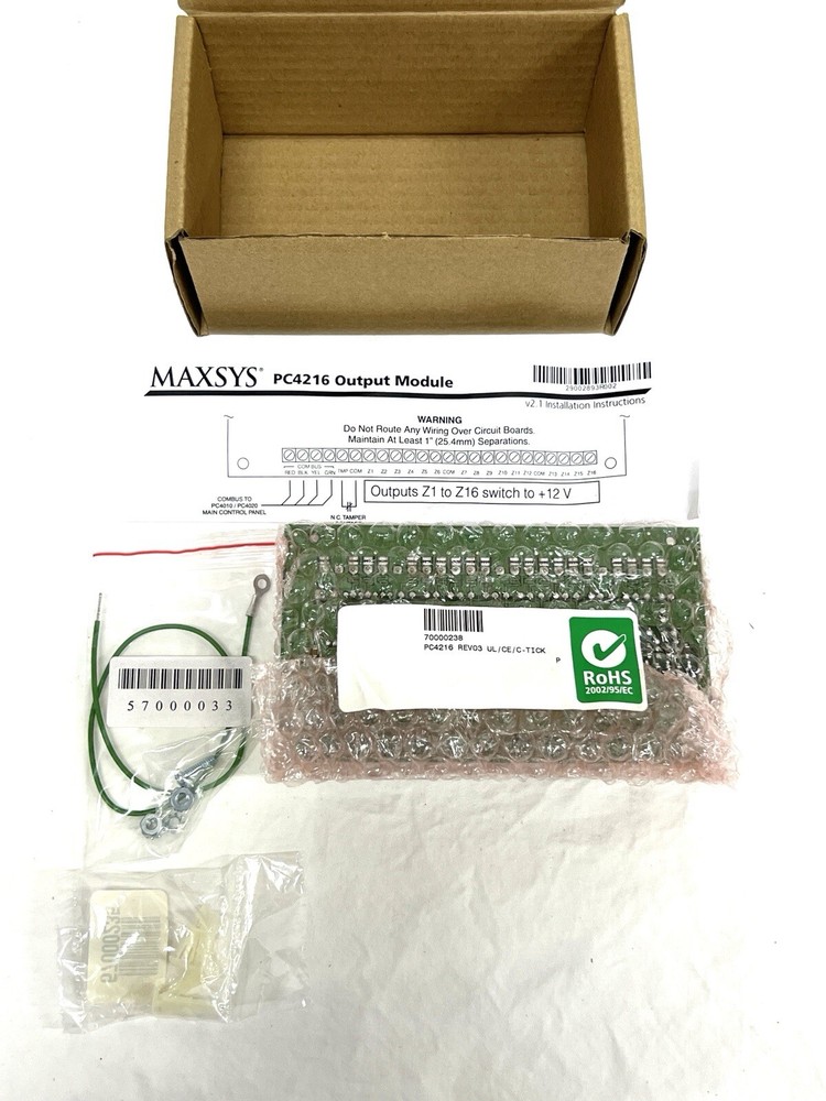NEW Maxsys/DSC PC4216  Programmable Ouput Module