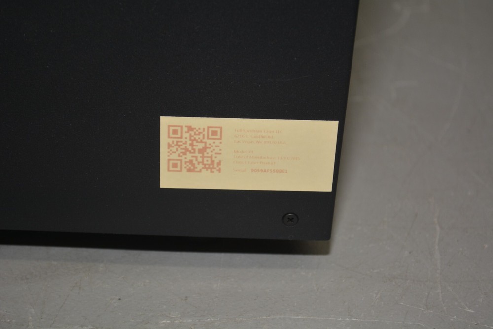 ^ Full Spectrum Laser 3D Printer Model PT #X2016