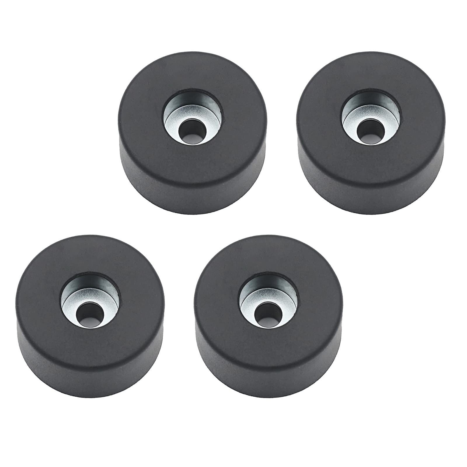 Air Compressor Isolator Pads - 4 Pack Replacement Rubber Feet 192310GS Black