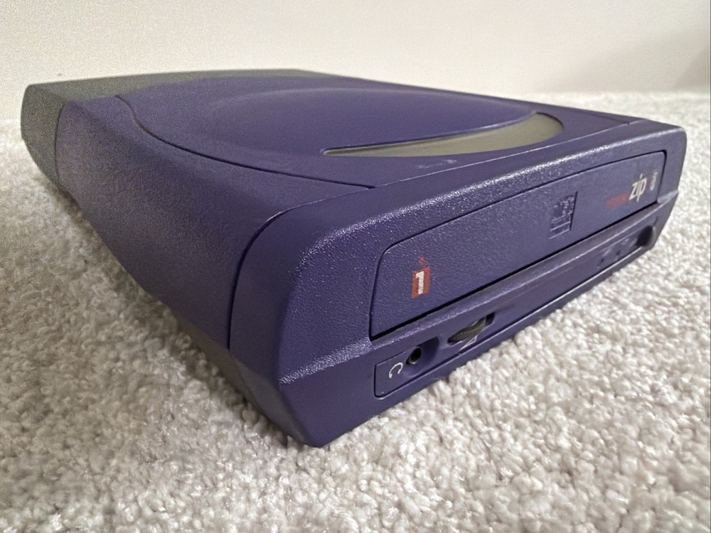 IOMEGA ZIP CD 650 Drive ZIPCDUSB Only - No Cables - Untested