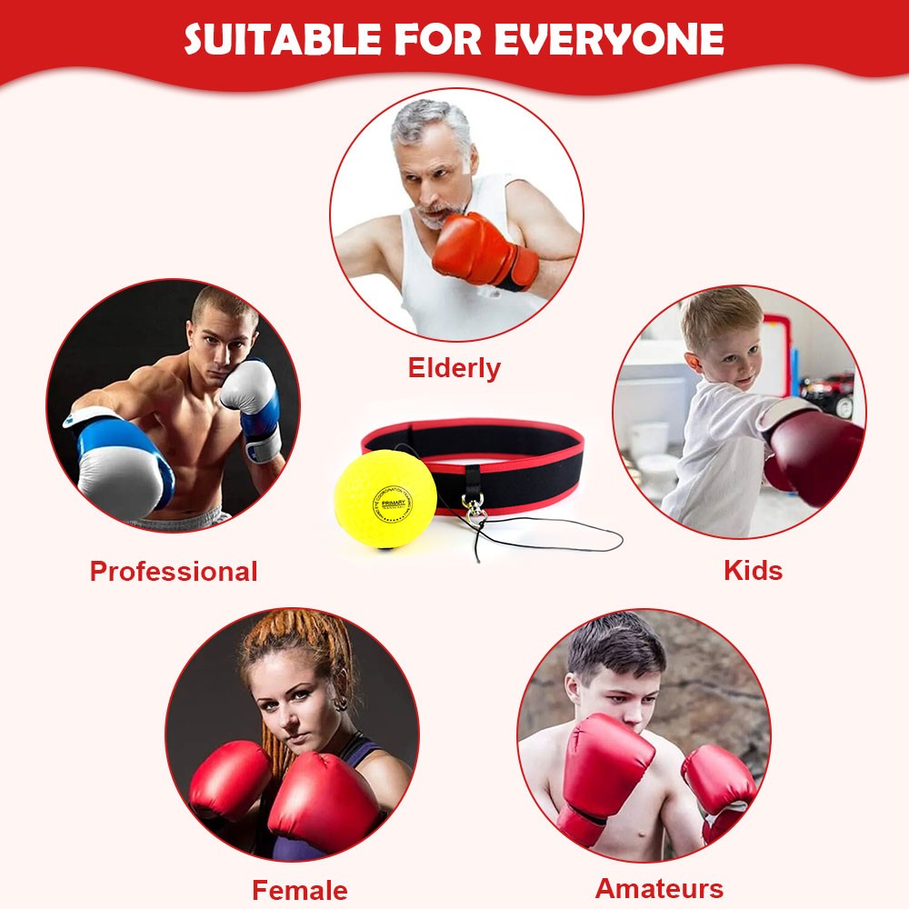 Boxing Fight React Ball Set 4 Difficulty Levels for Speed Reaction Training Game